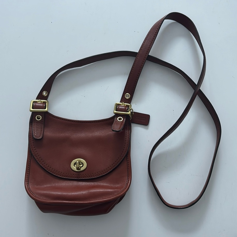Coach Leather Crossbody Bag